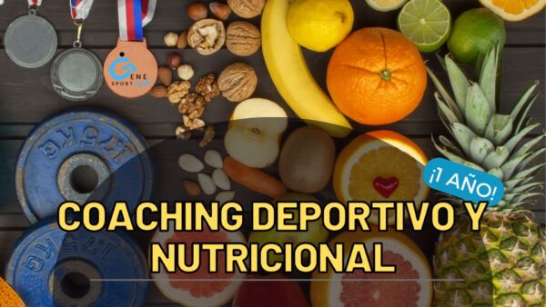 coaching deportivo y nutricional 1año