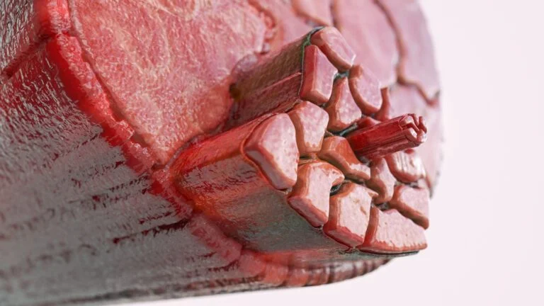 fibra muscular proteinas
